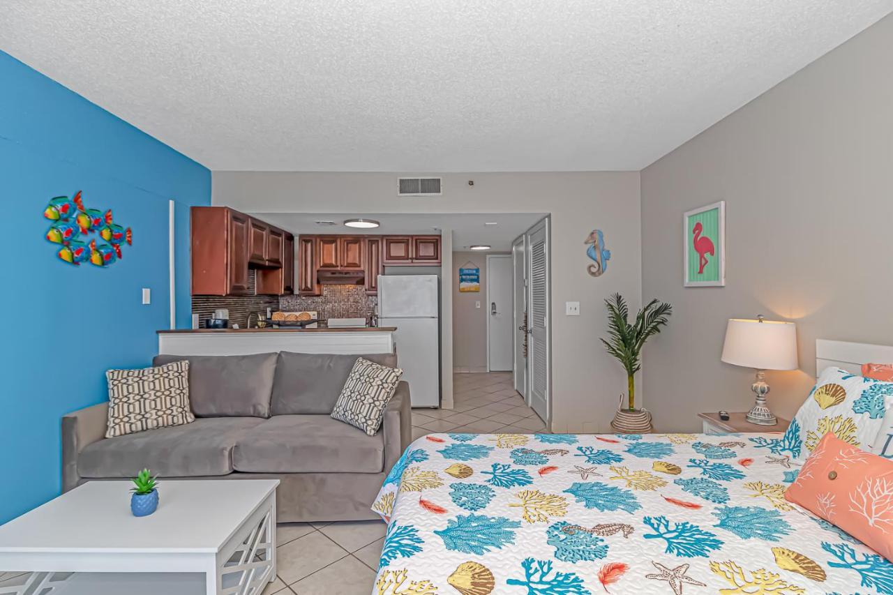 Ocean Front Studio With Panoramic Views! Palace Resort 1001 マートルビーチ エクステリア 写真