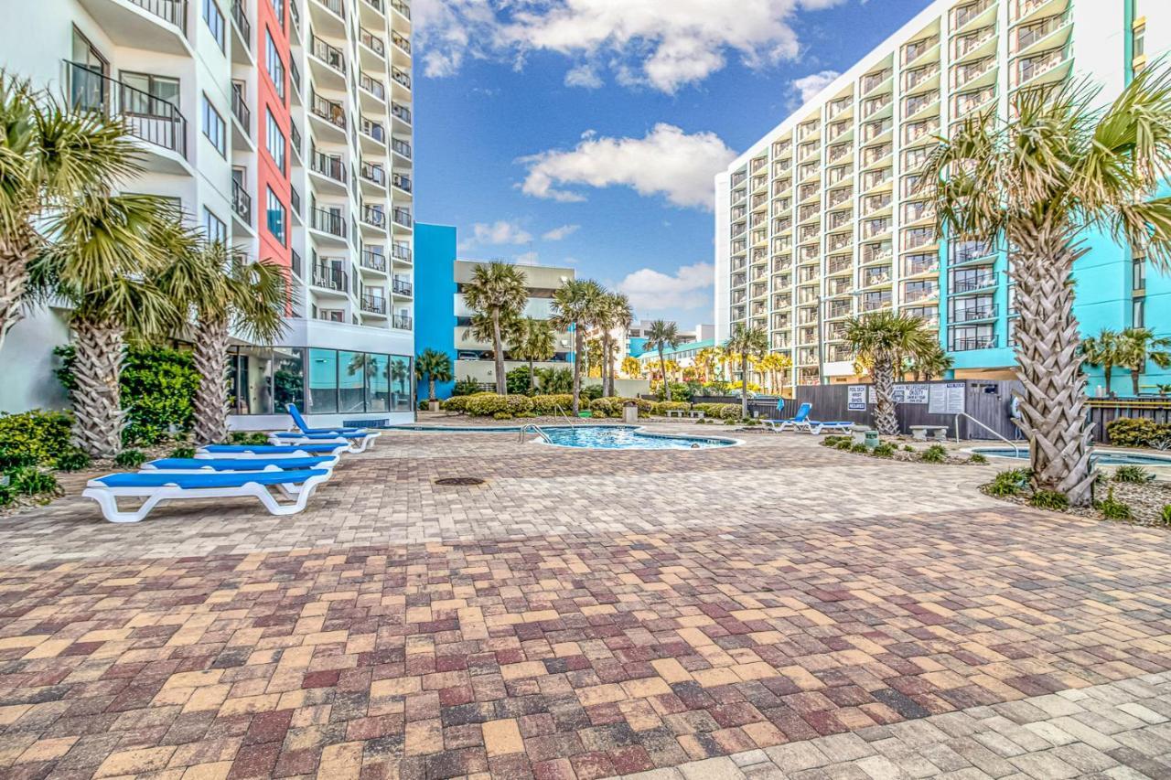 Ocean Front Studio With Panoramic Views! Palace Resort 1001 マートルビーチ エクステリア 写真