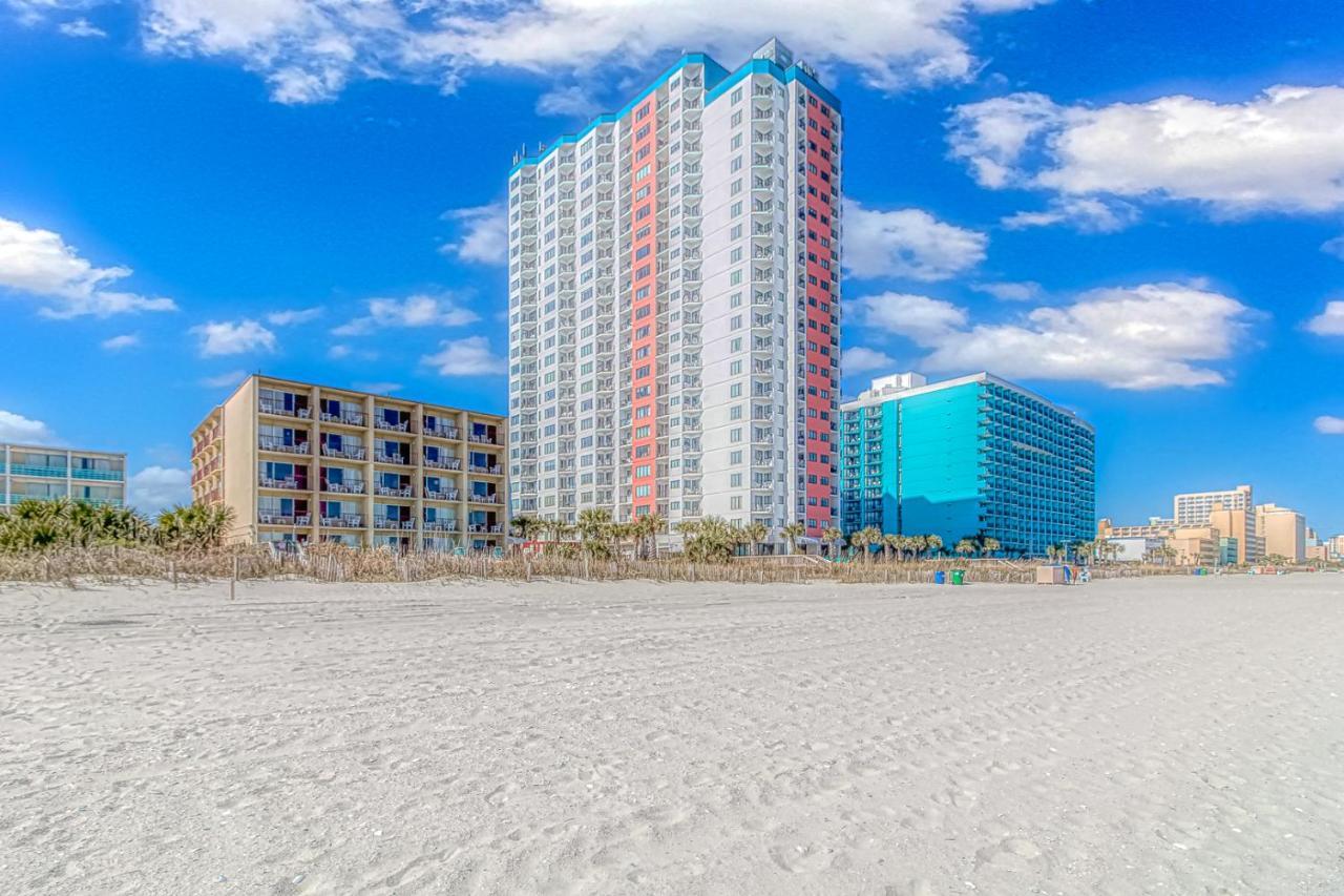 Ocean Front Studio With Panoramic Views! Palace Resort 1001 マートルビーチ エクステリア 写真