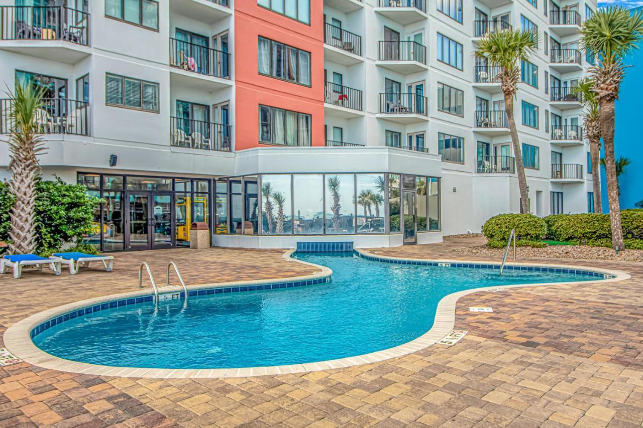 Ocean Front Studio With Panoramic Views! Palace Resort 1001 マートルビーチ エクステリア 写真