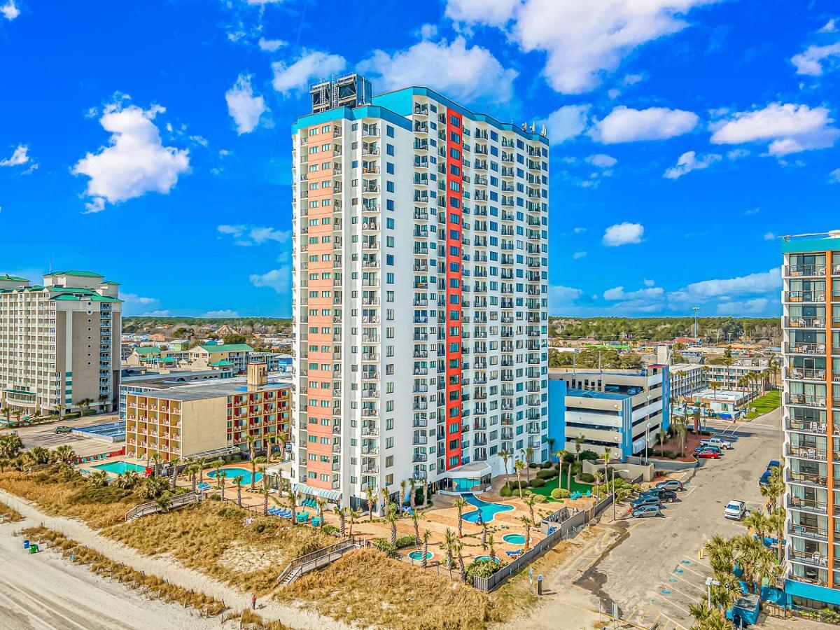 Ocean Front Studio With Panoramic Views! Palace Resort 1001 マートルビーチ エクステリア 写真