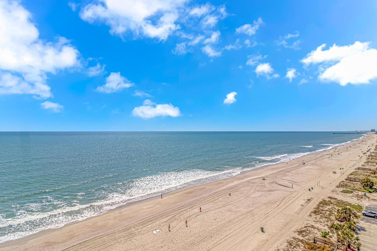 Ocean Front Studio With Panoramic Views! Palace Resort 1001 マートルビーチ エクステリア 写真