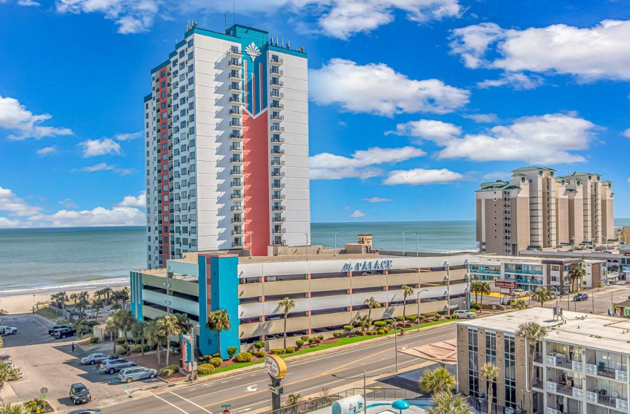 Ocean Front Studio With Panoramic Views! Palace Resort 1001 マートルビーチ エクステリア 写真